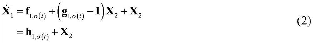 Robust adaptive switching control method for wide-area flight based on multimodal partitioning