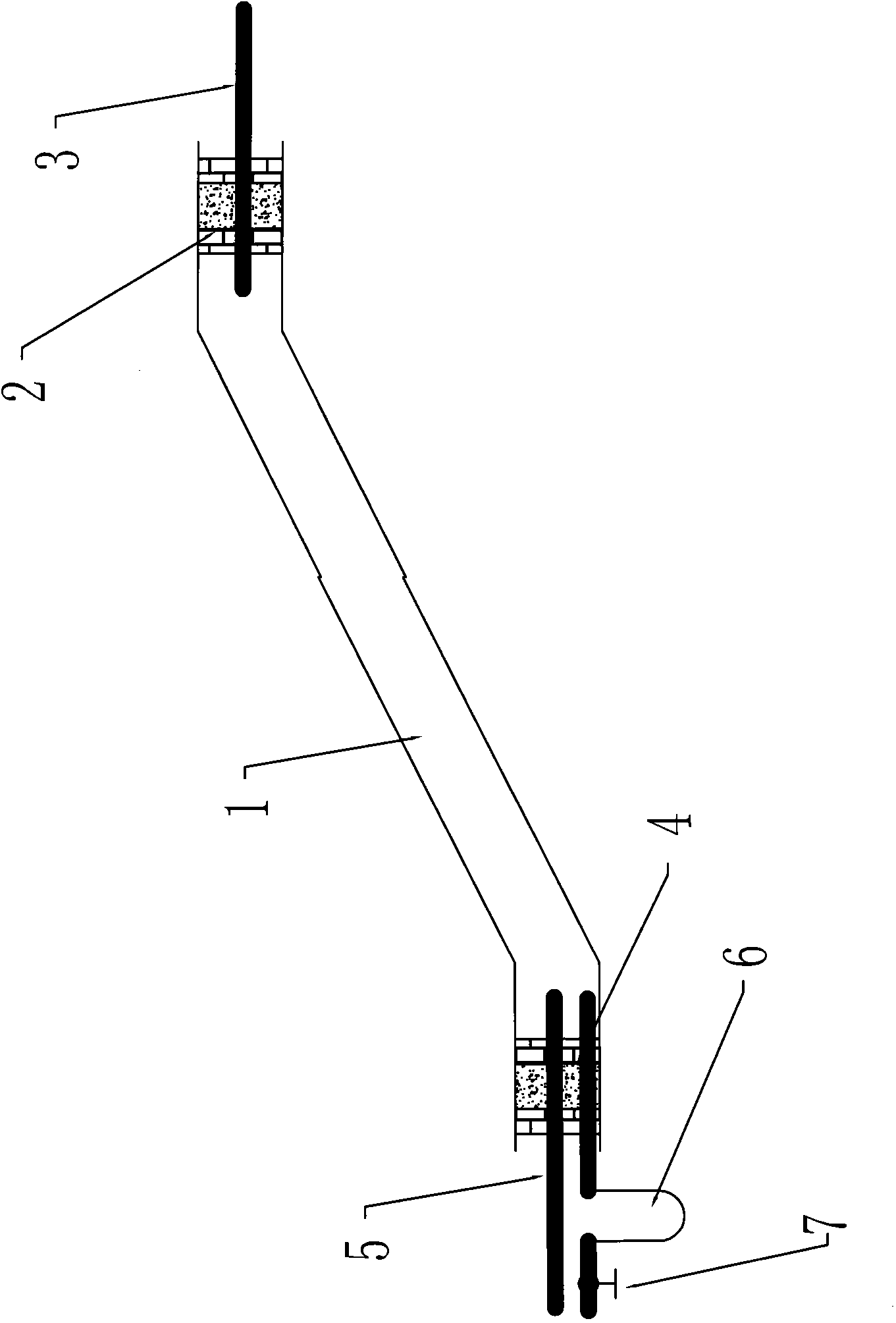 Method for replacing mine goaf gas with carbon dioxide