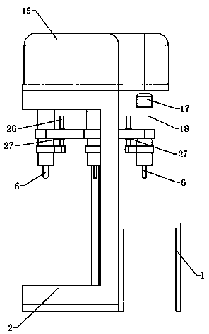 Quick drill bit replacing mechanism for drilling machine