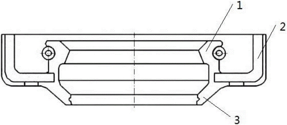 Rubber sealing ring