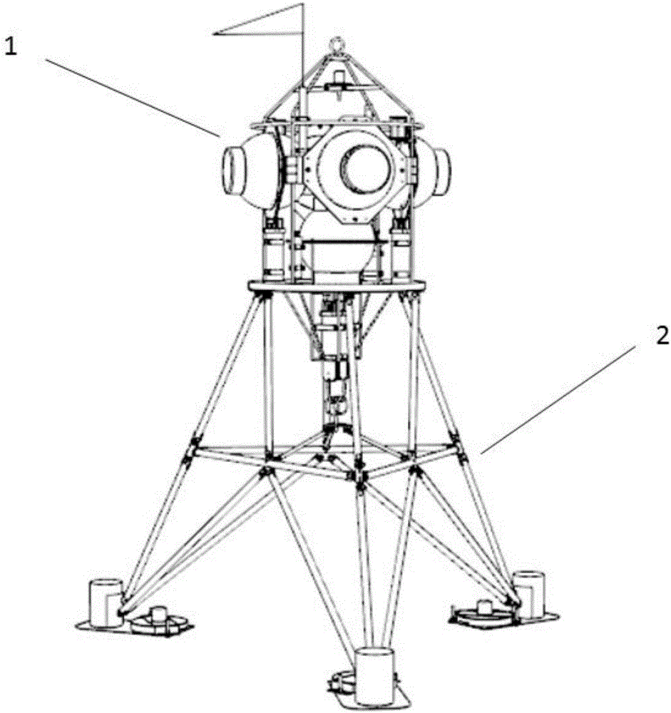 Seabed relative geodesic method