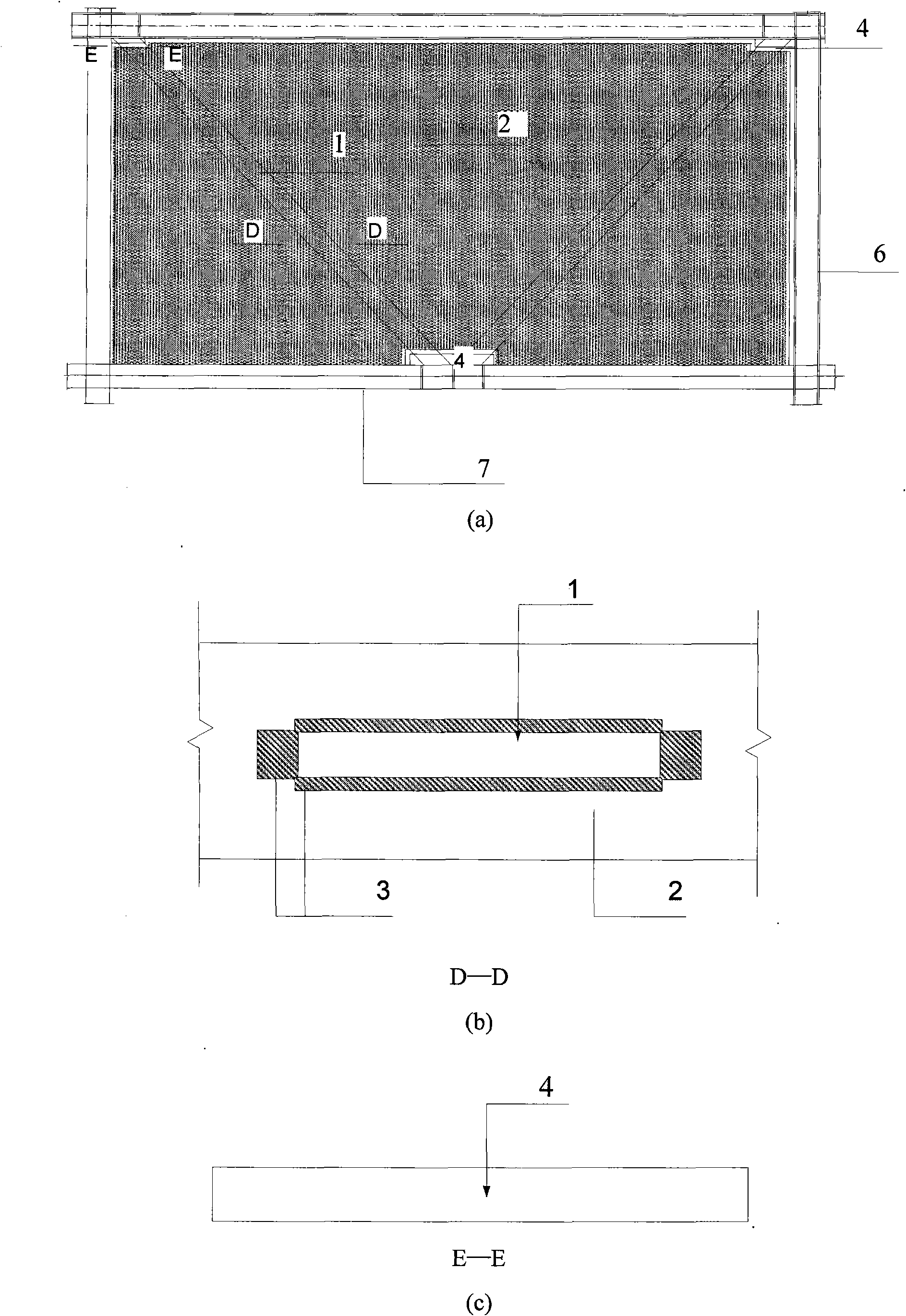 Wall-plate type buckling restriction support with building energy conservation and structure integration