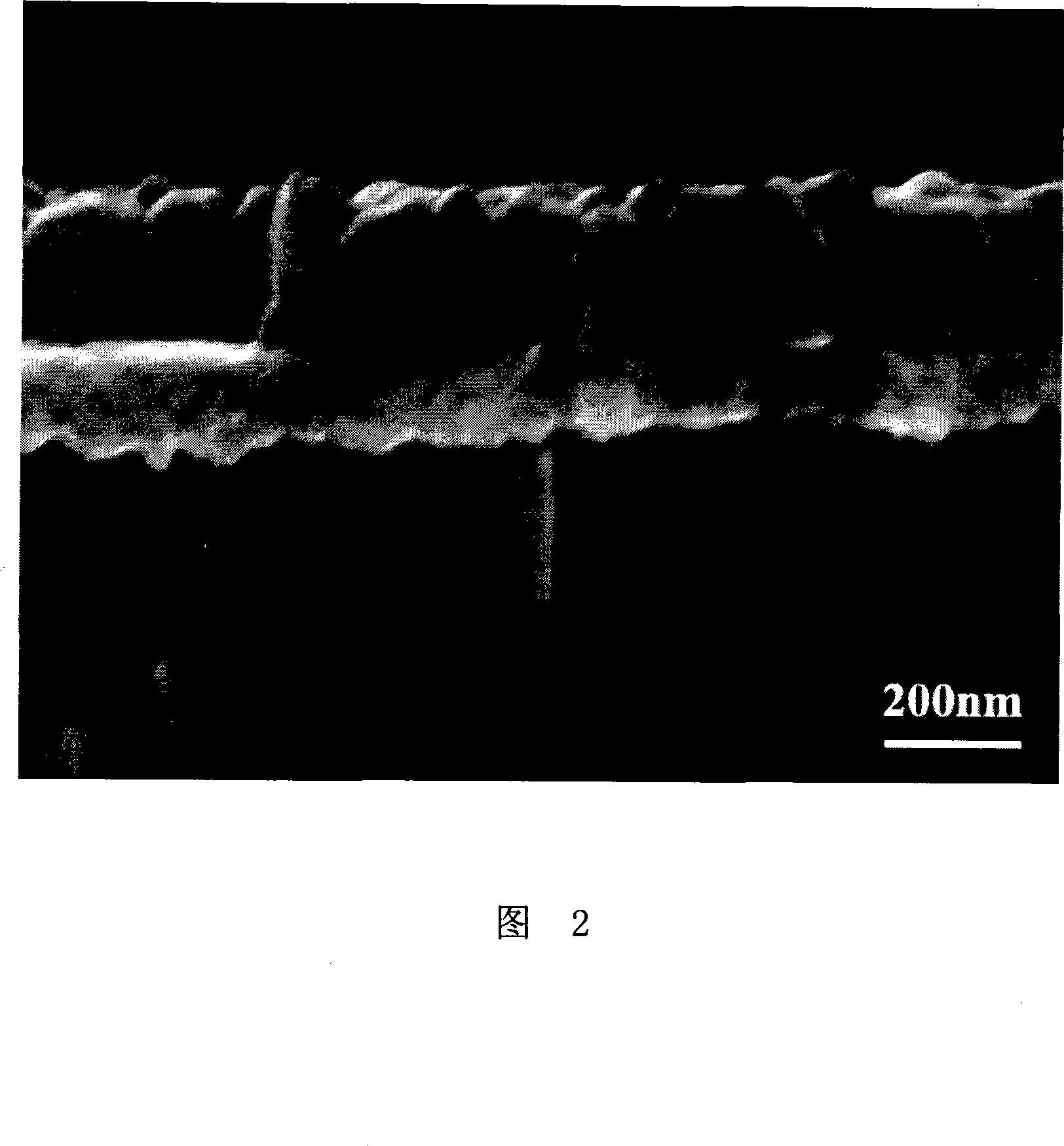 Method for preparing column-shape neodymium-doping bismuth titanate ferroelectric thin film used for ferroelectric memory