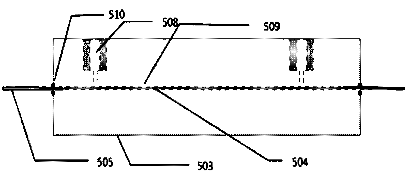 Temperature gradient liquid-liquid-liquid microextraction method