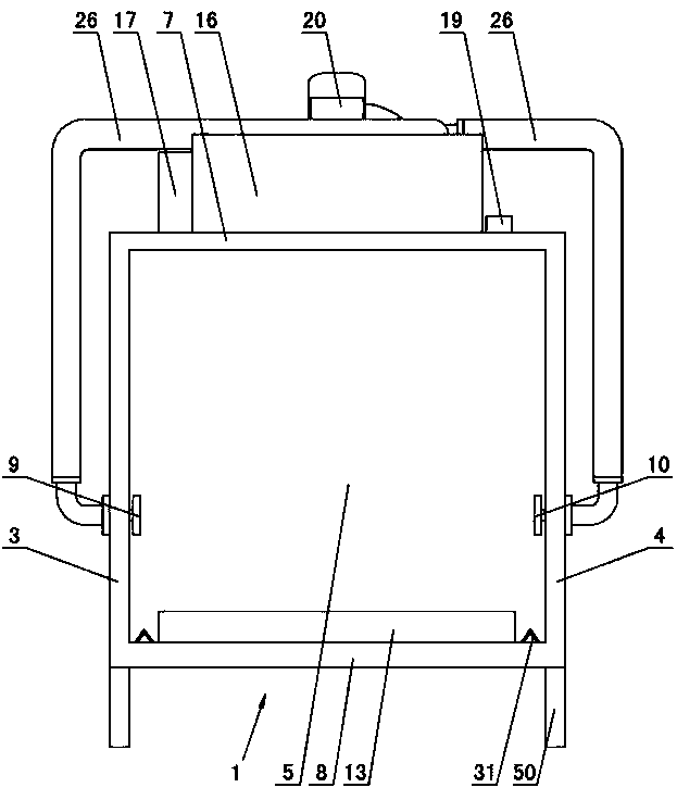 Electrothermal steam drying and setting machine