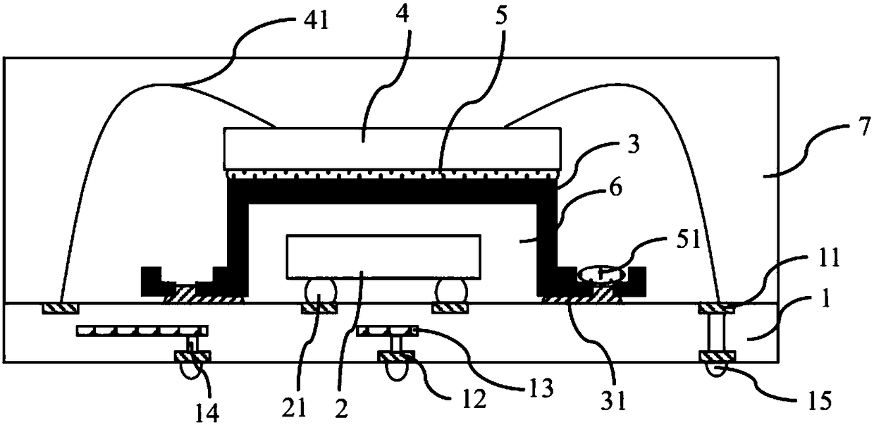 Fingerprint recognition chip device