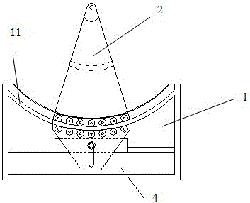 Rotary amplified output device of viscous damper