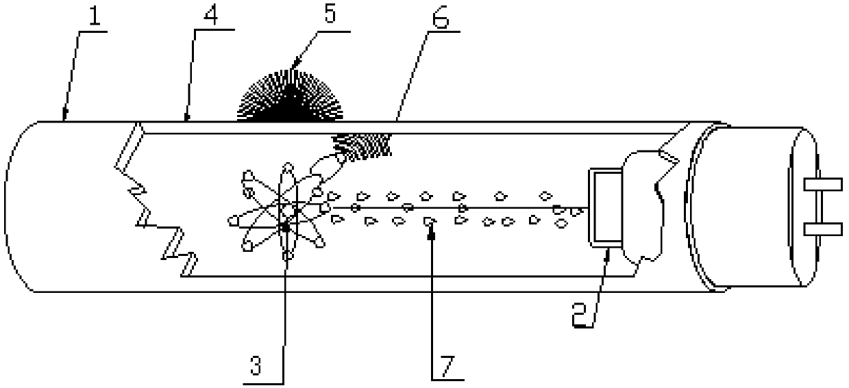 Liquid-state metal lamp and use method thereof