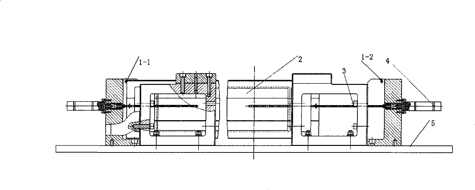 Zeroing calibration resetting and blade dead-lock solving method for electric multiblade optical grating