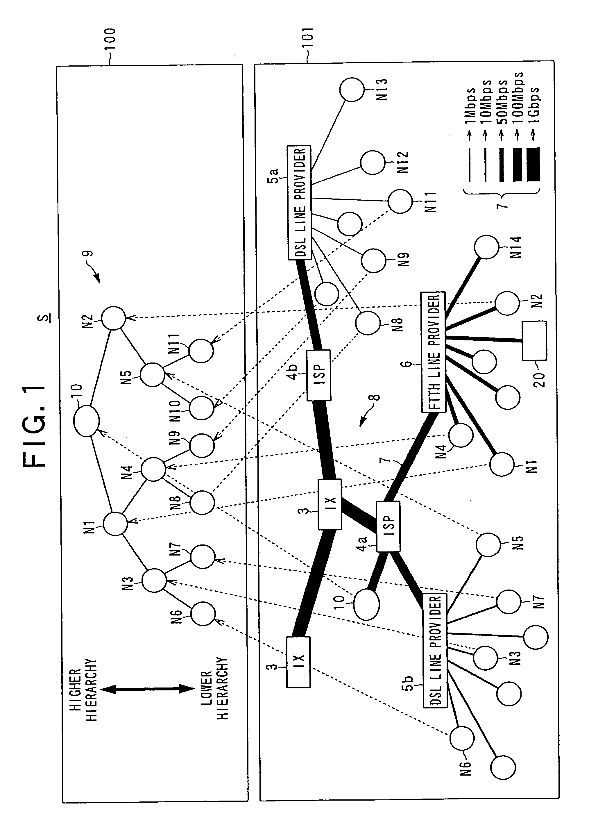 Tree-type broadcast system, reconnection process method, node device, node process program, server device, and server process program