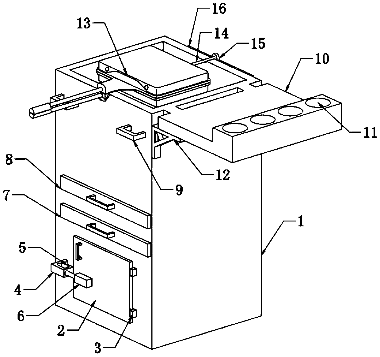 Cooker for barbecue