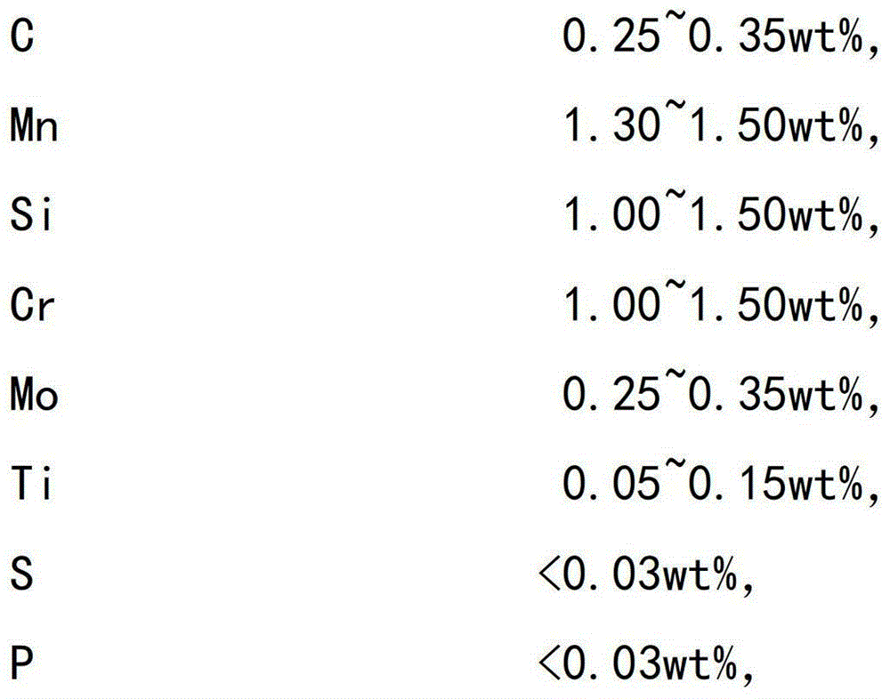 Composite stirring wing production method