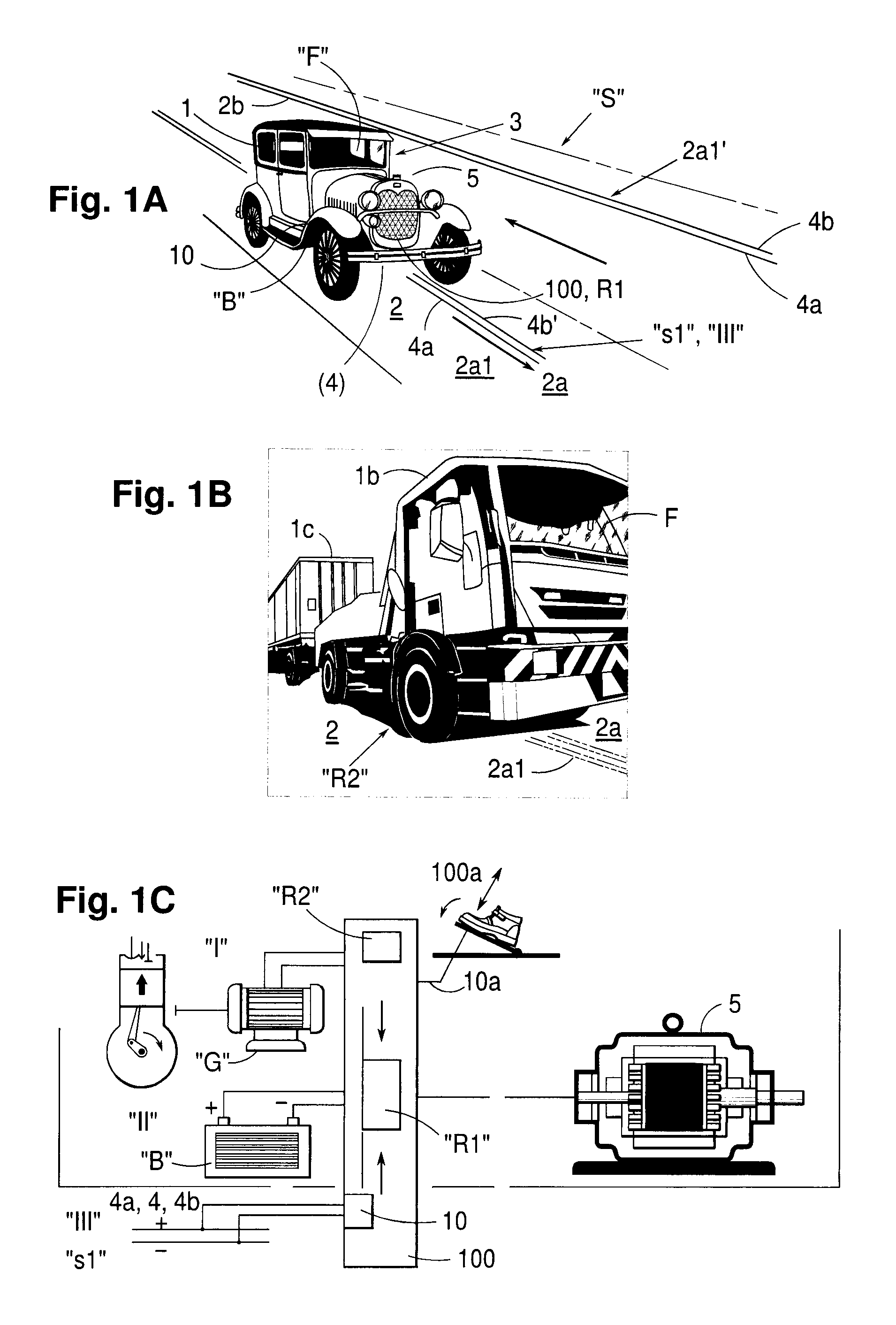 System Adapted For One or More Electrically Propellable Vehicles ( Rail Structure)