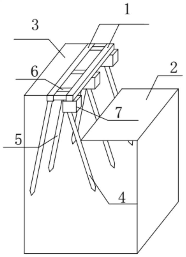 Active Supporting Method for Foundation Pit with Inclined Double Rows of Pile