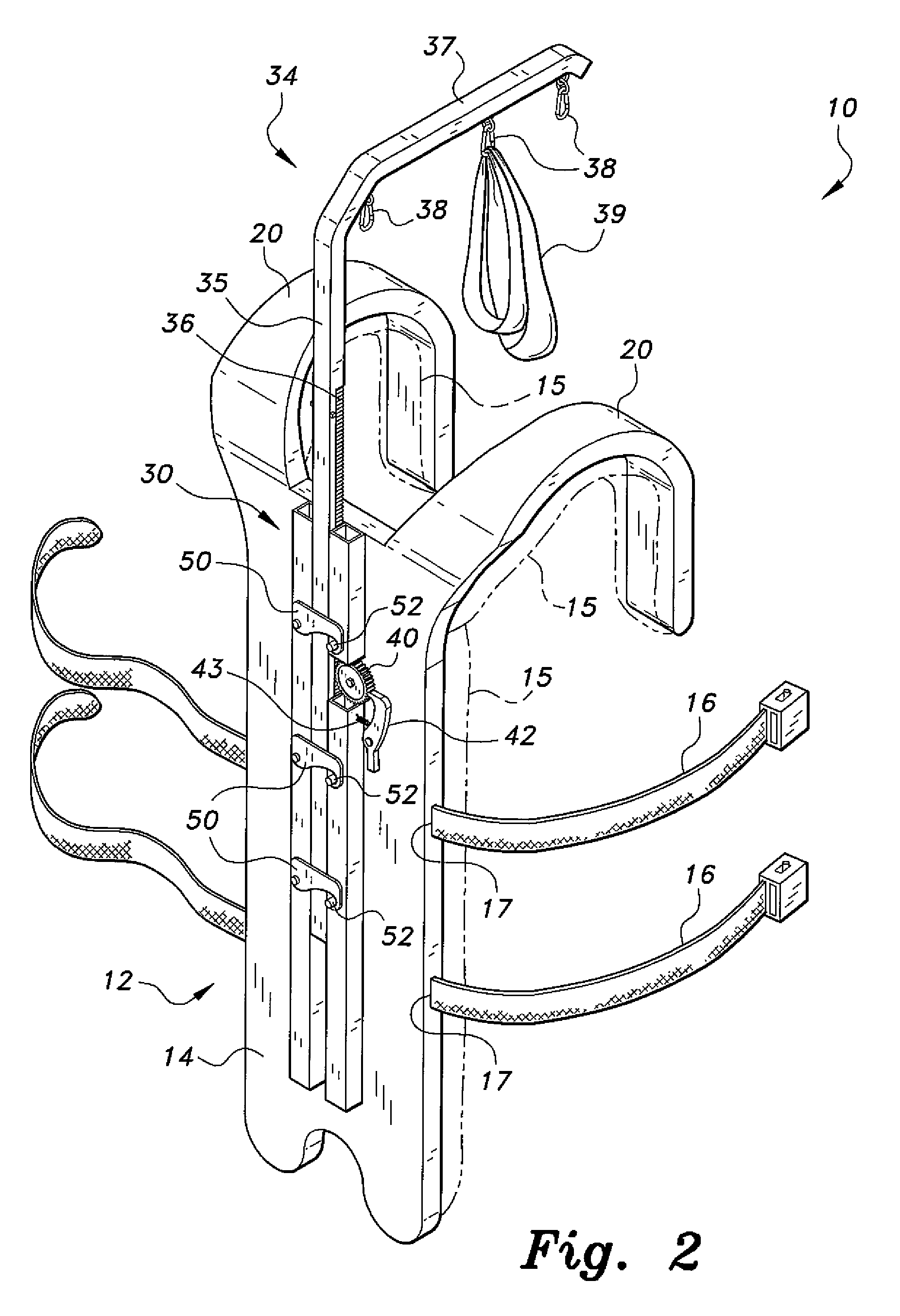 Portable cervical traction device