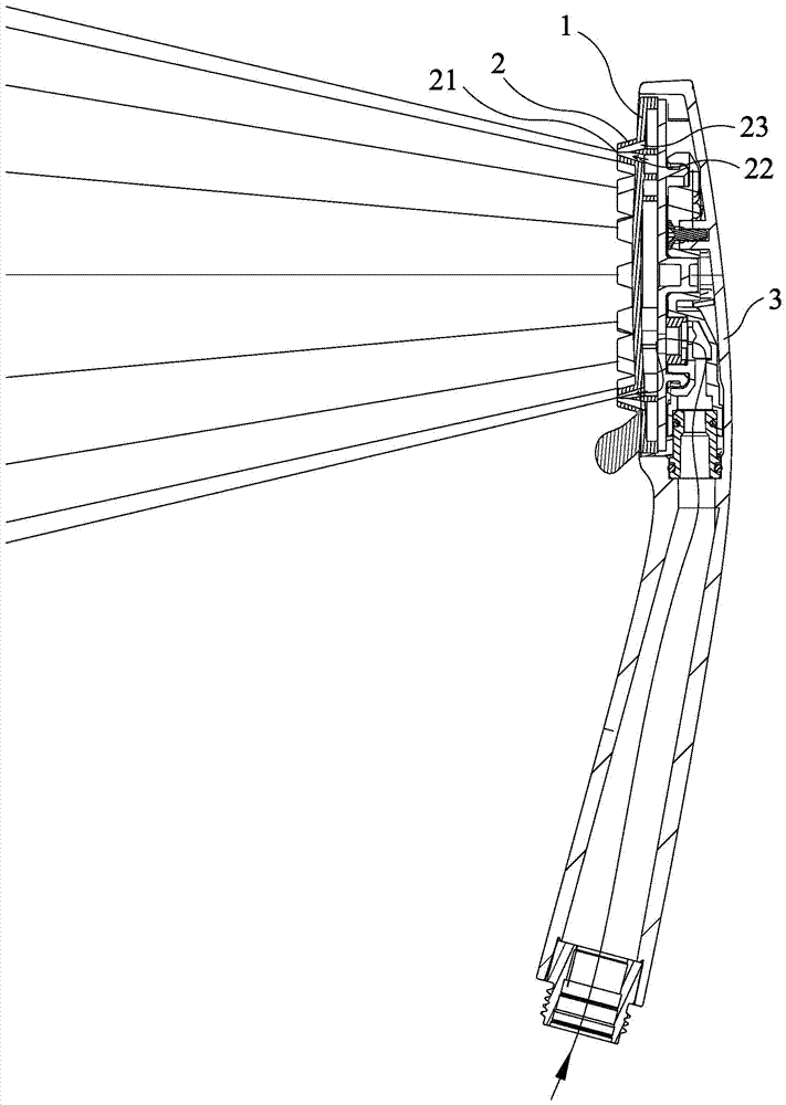 Efficient deformation water structure