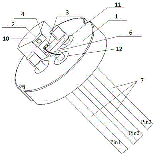 Transistor outline (TO)-CAN packaged semiconductor laser and fabrication method thereof