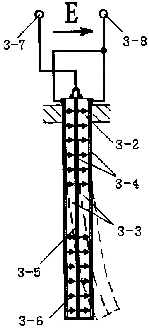 Piezoelectric swing yarn guide needle device for double-needle-bed tricot machine