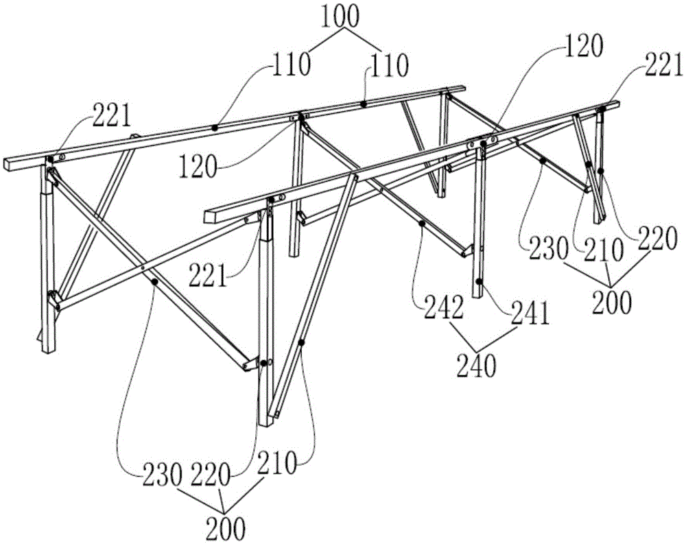 Portable fully-folded type folding bed