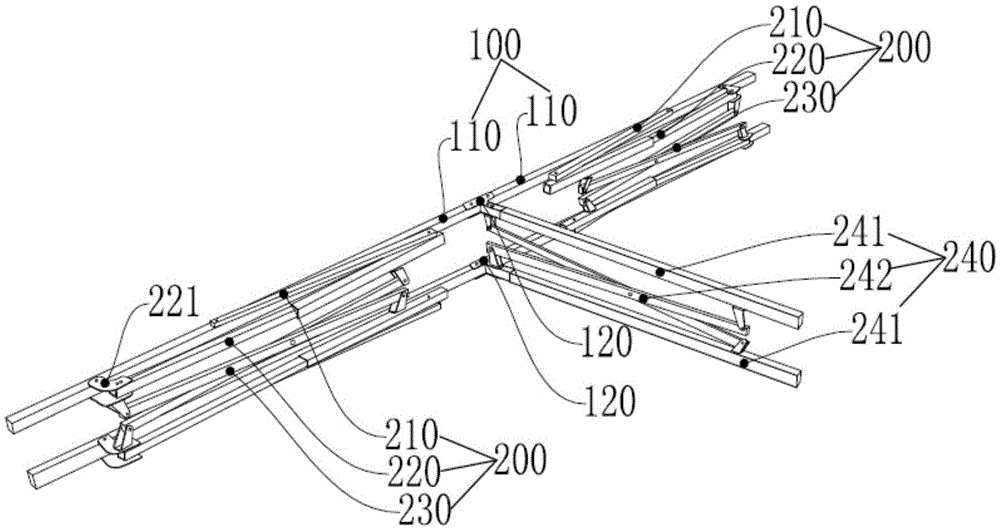 Portable fully-folded type folding bed