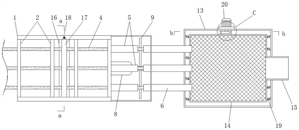 Efficient pelletizing device for preparing vehicle door post wrapper