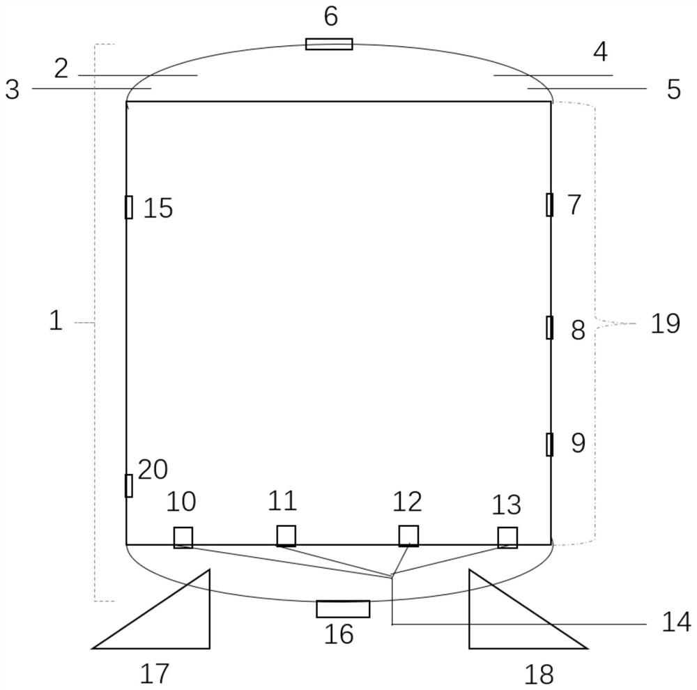 A kind of adsorption tower and method for extracting lithium from salt lake brine