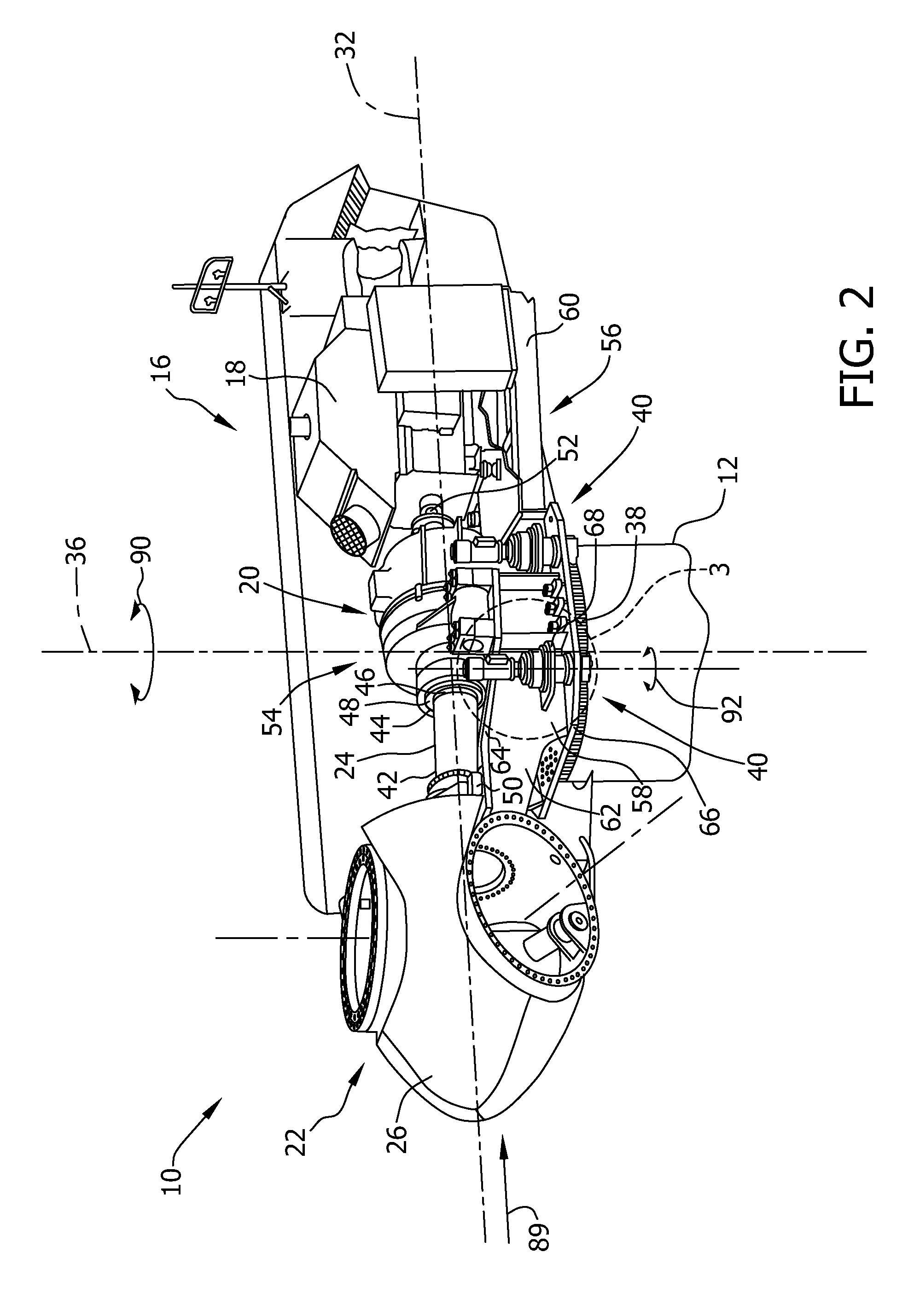 Yaw assembly for use in wind turbines