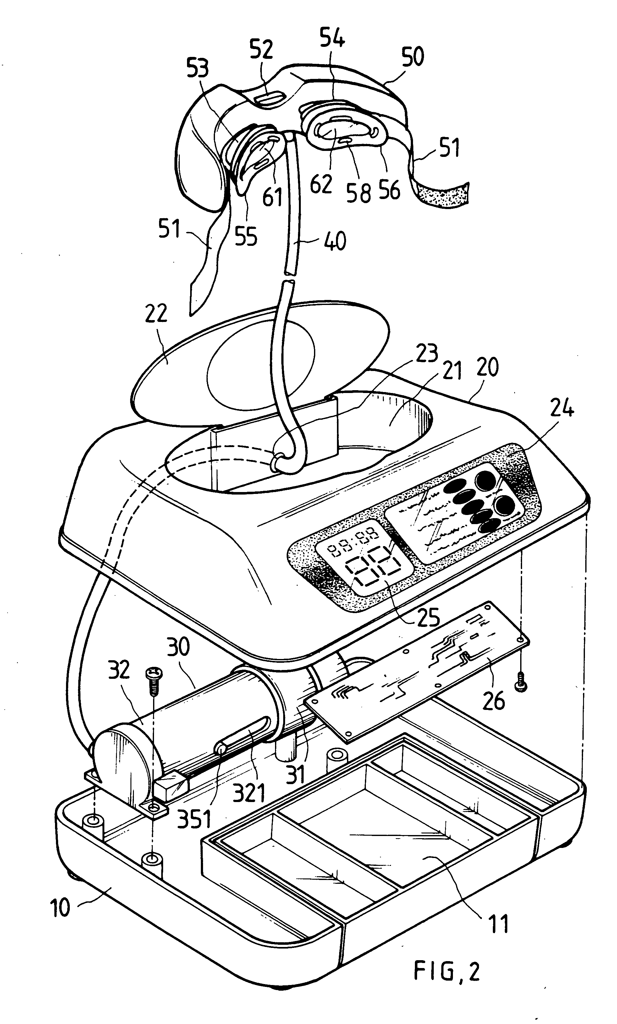 Eyes massage device