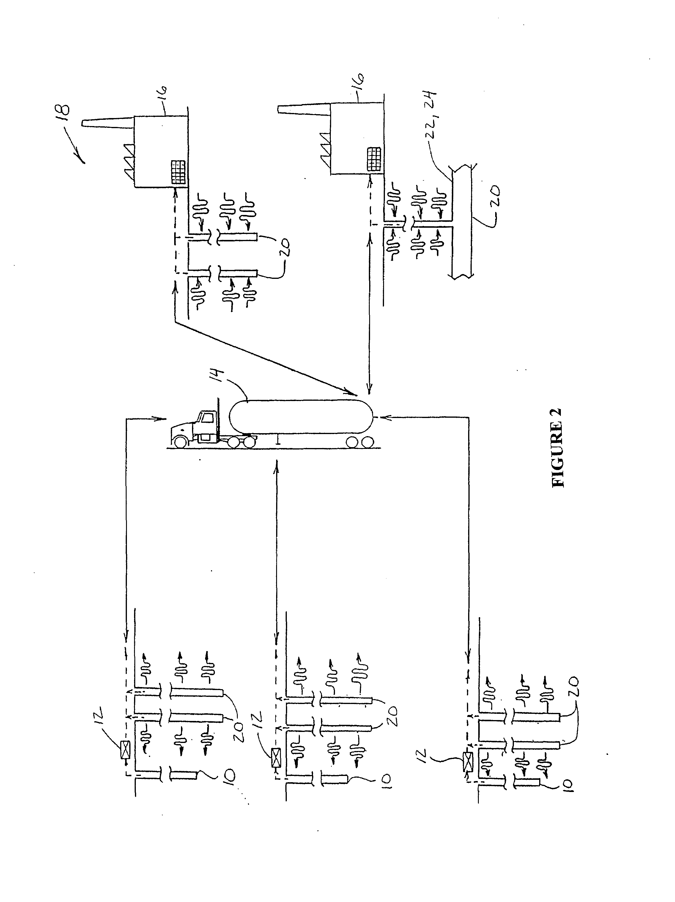 Method and Apparatus for Recovering and Transporting Methane Gas