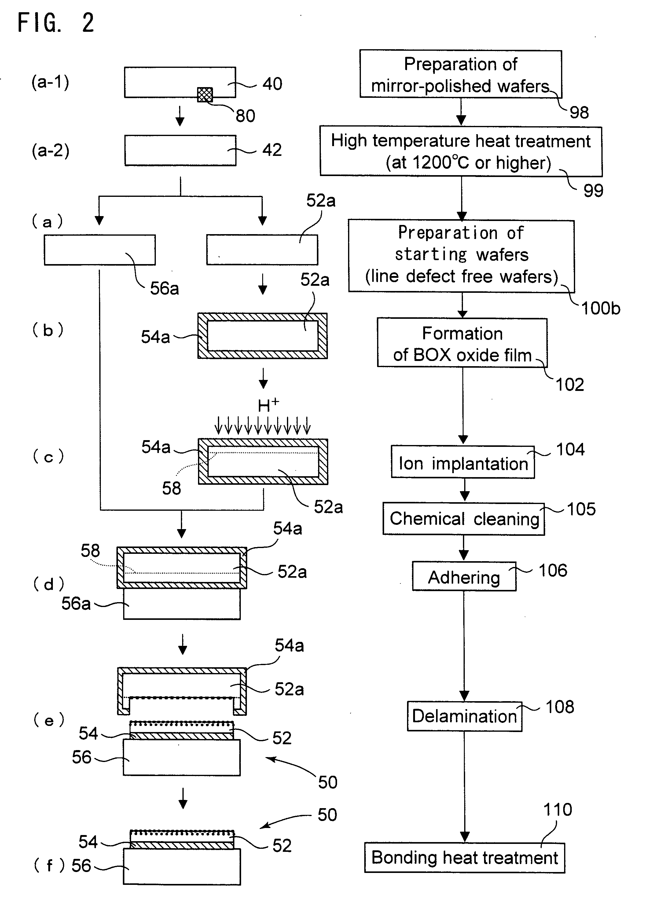 Method for manufacturing soi wafer