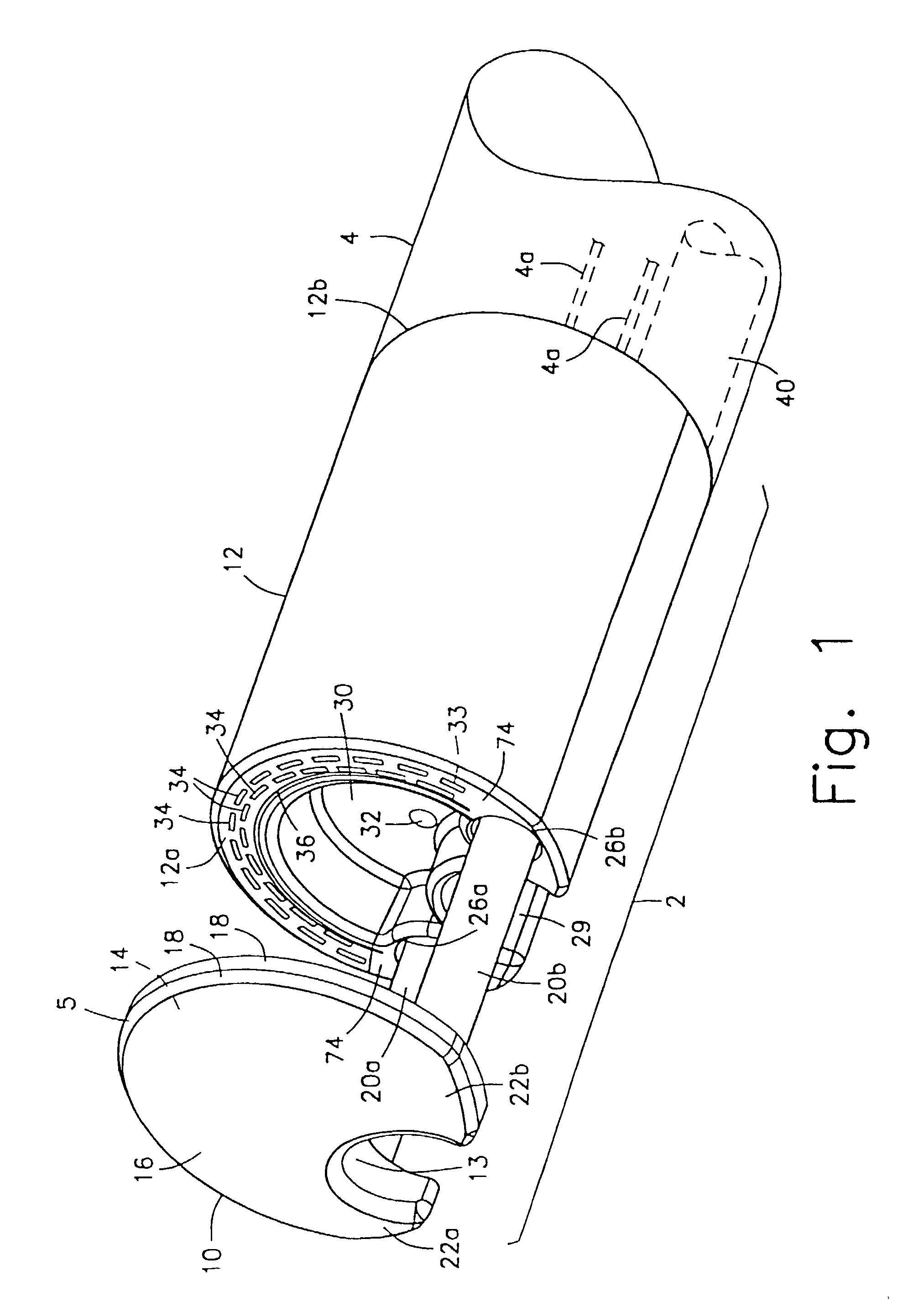 Method and device for full thickness resectioning of an organ