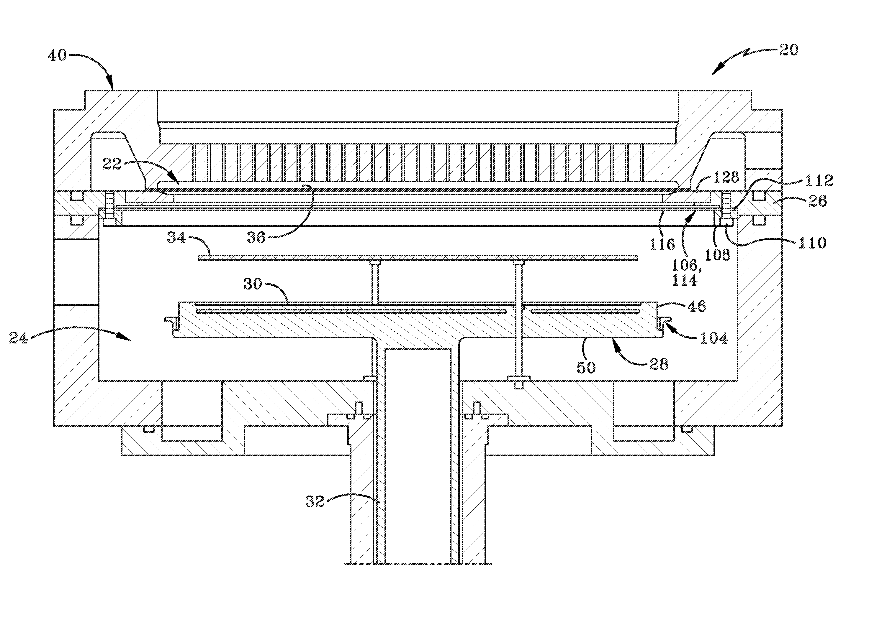 Chamber sealing member