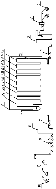 Rapid shutdown control method for thin plate in vertical continuous annealing unit