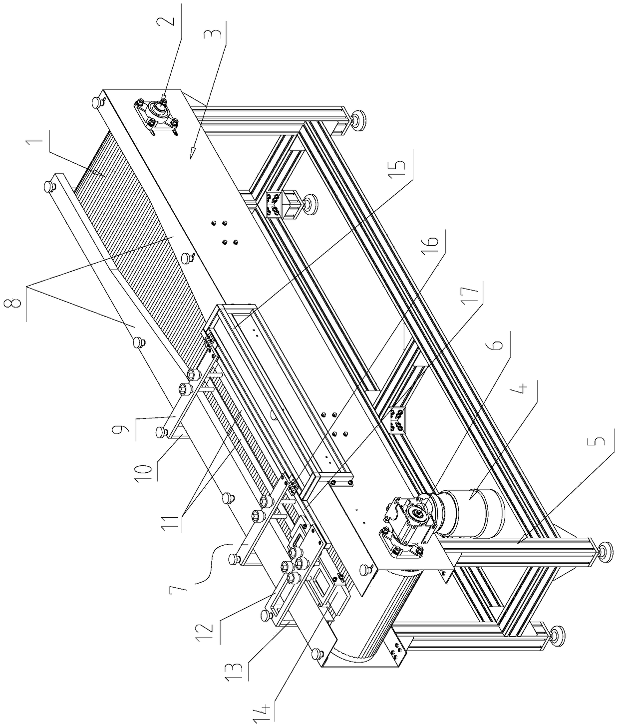 Automatic sorting transmission device