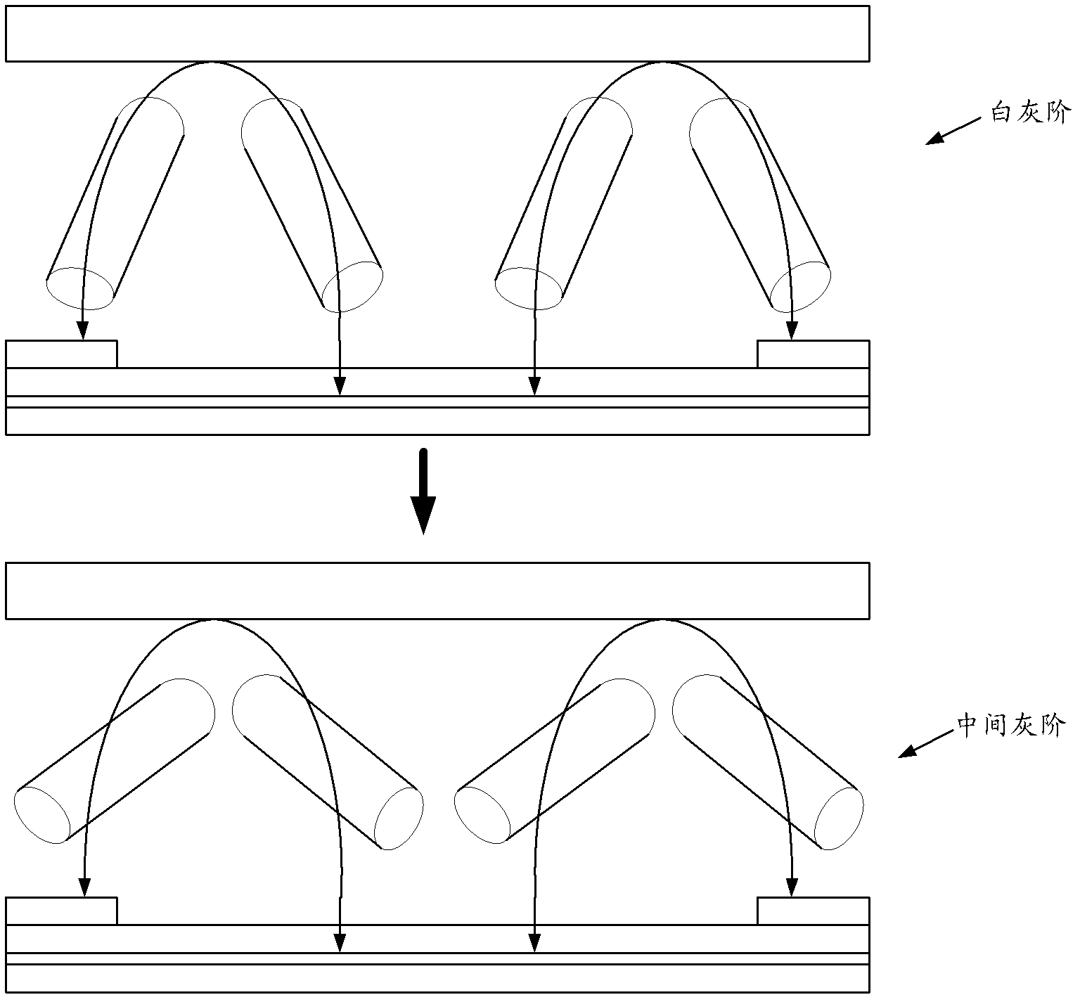 Half-transmitting half reflecting color pixel structure, color film substrate, liquid crystal display panel and display device