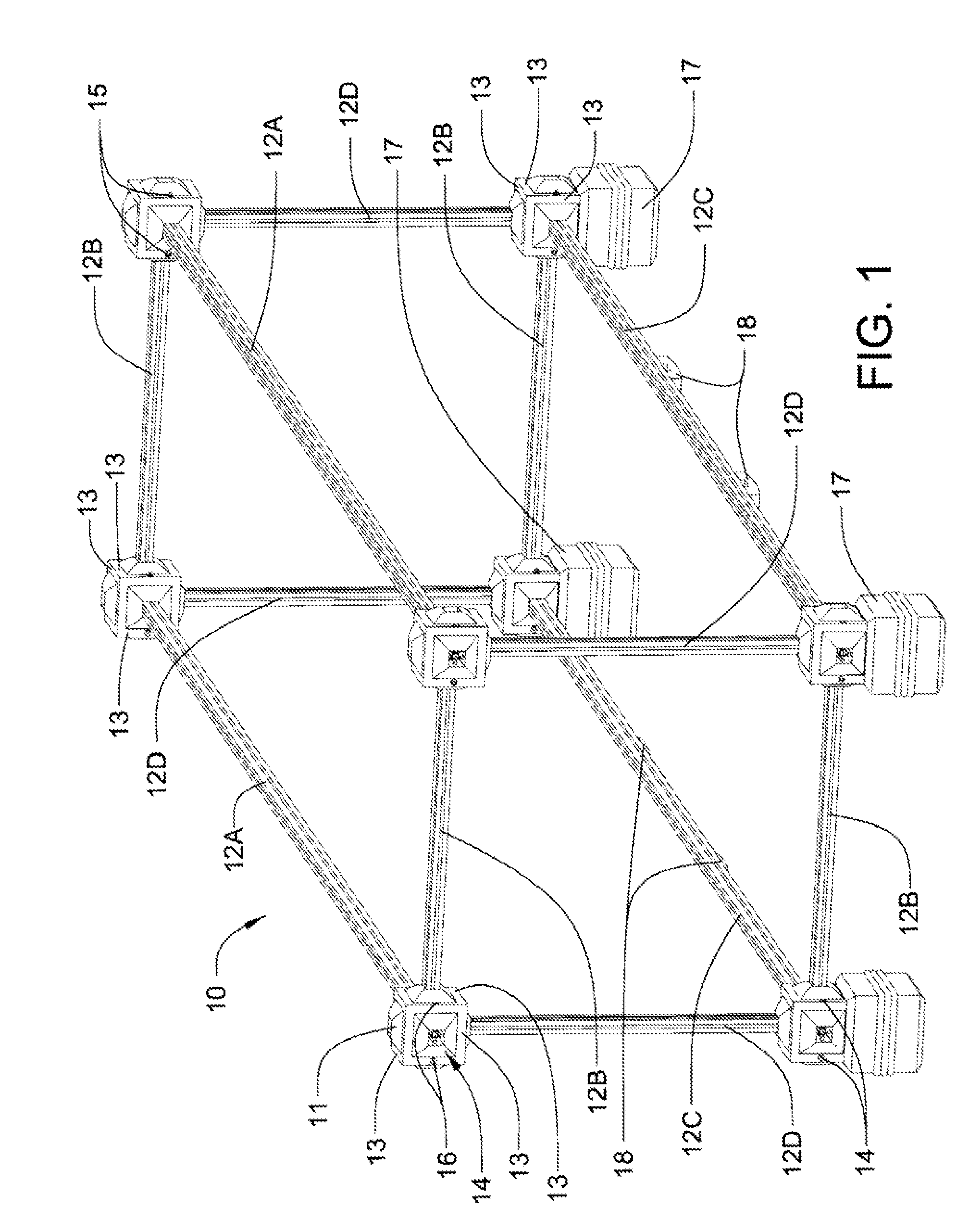 Modular rack system and components therefor