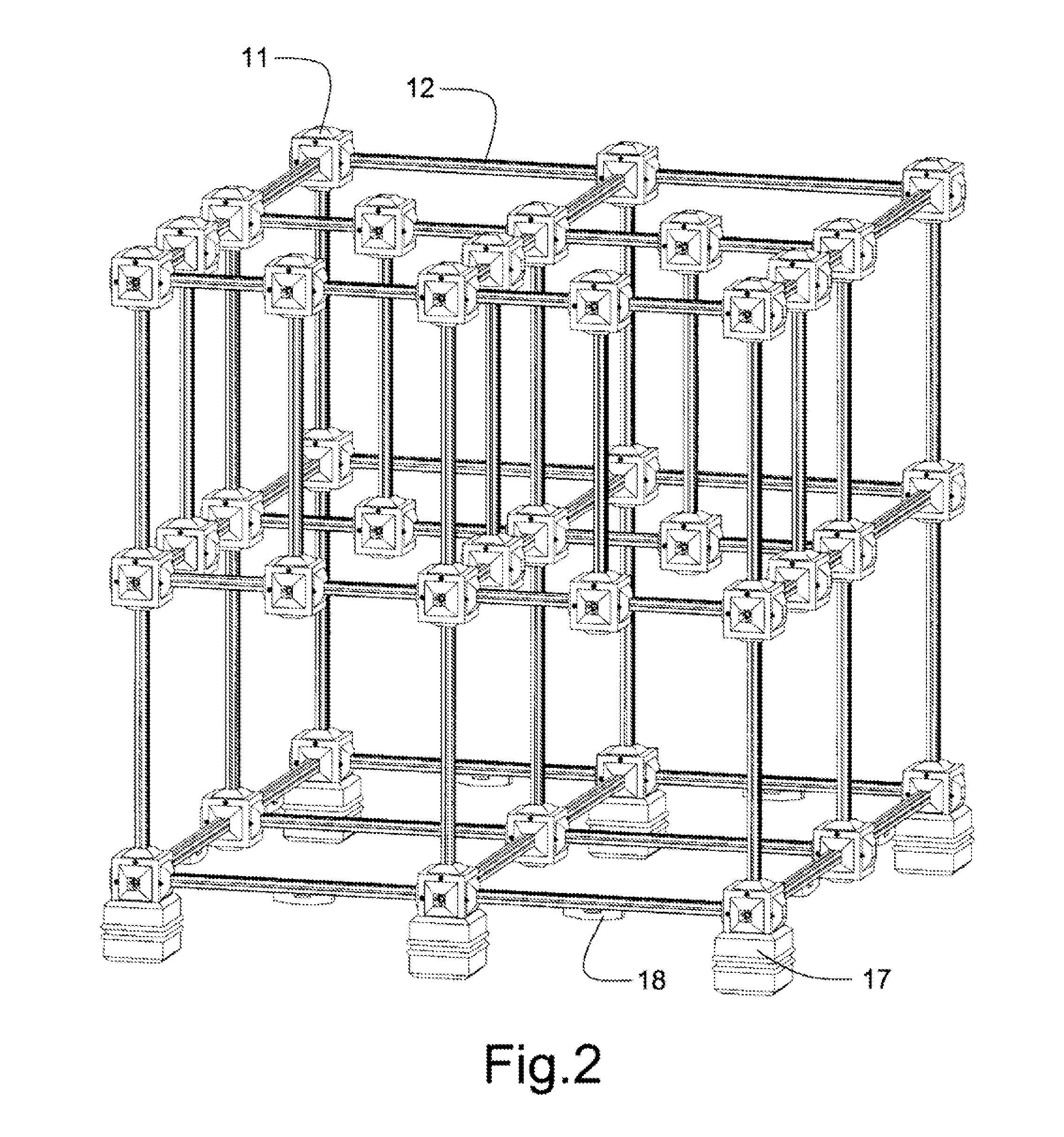 Modular rack system and components therefor