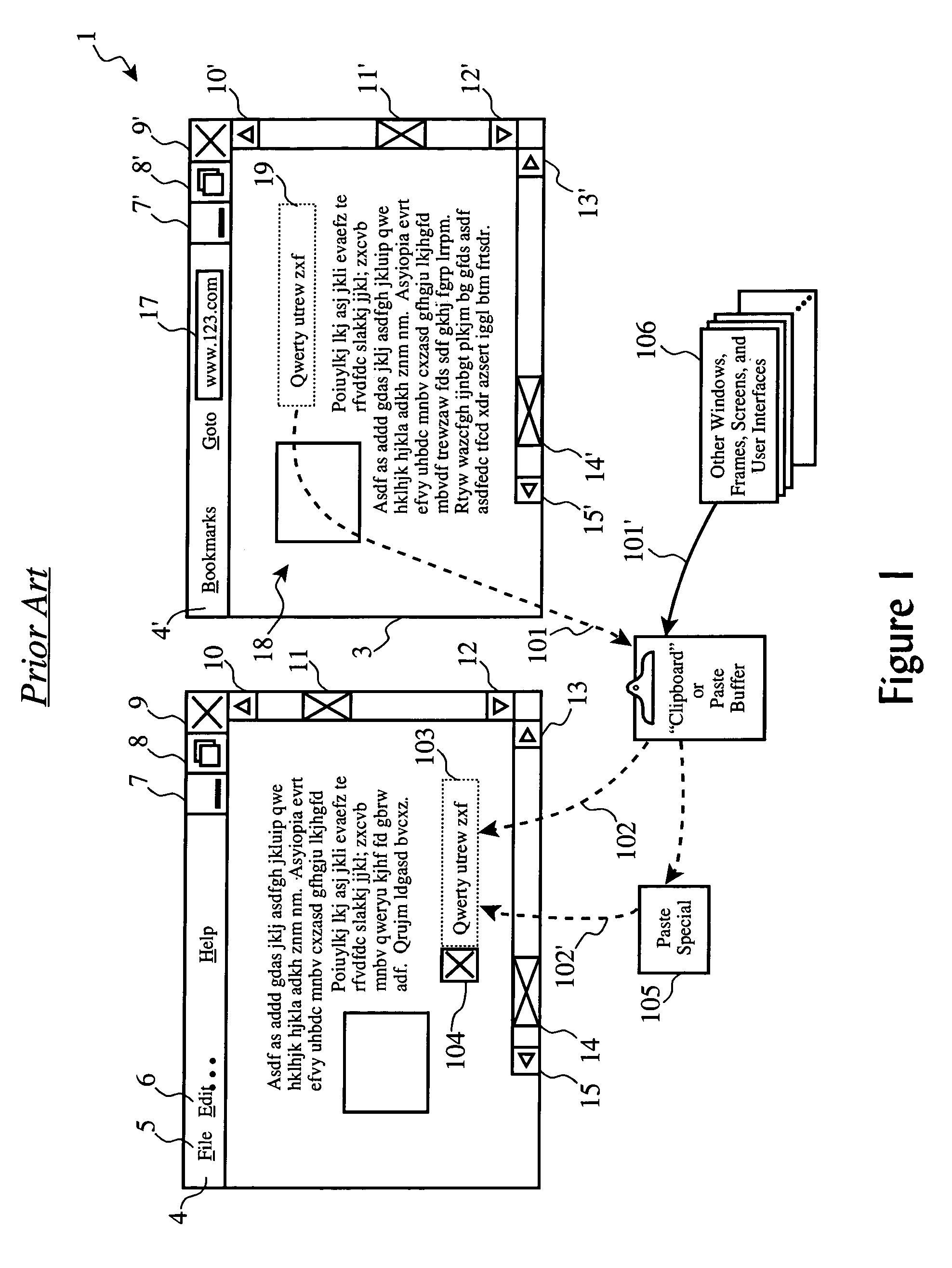 Invoking user designated actions based upon selected computer content