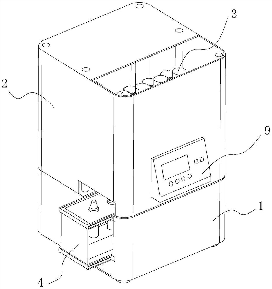 Full-automatic vaccine inspection device