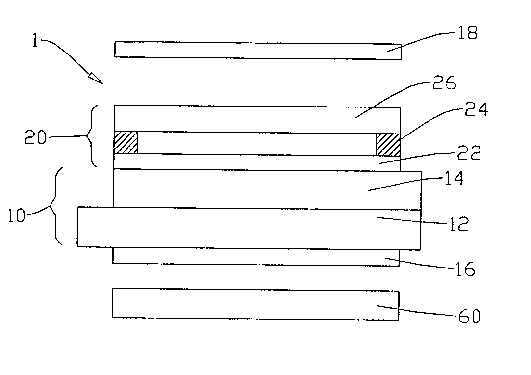 Method for manufacturing LCD device with integrated touch panel