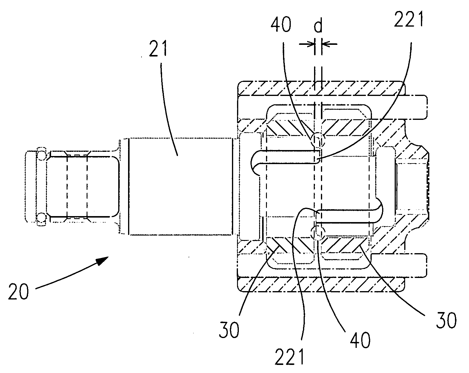 Double-ram striker assembly