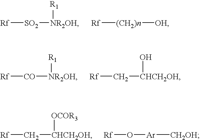 Solvent-based fluorinated water and oil repellent and process for producing the same