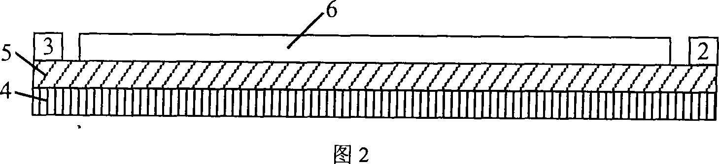 Variable resistance conductive polymer/polyelectrolyte solid composite or mixed film and its preparing method