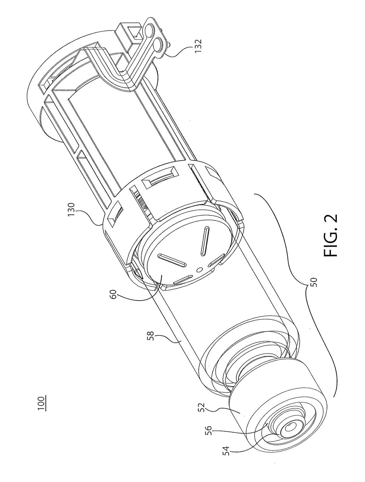 Drive mechanism for drug delivery pumps with integrated status indication