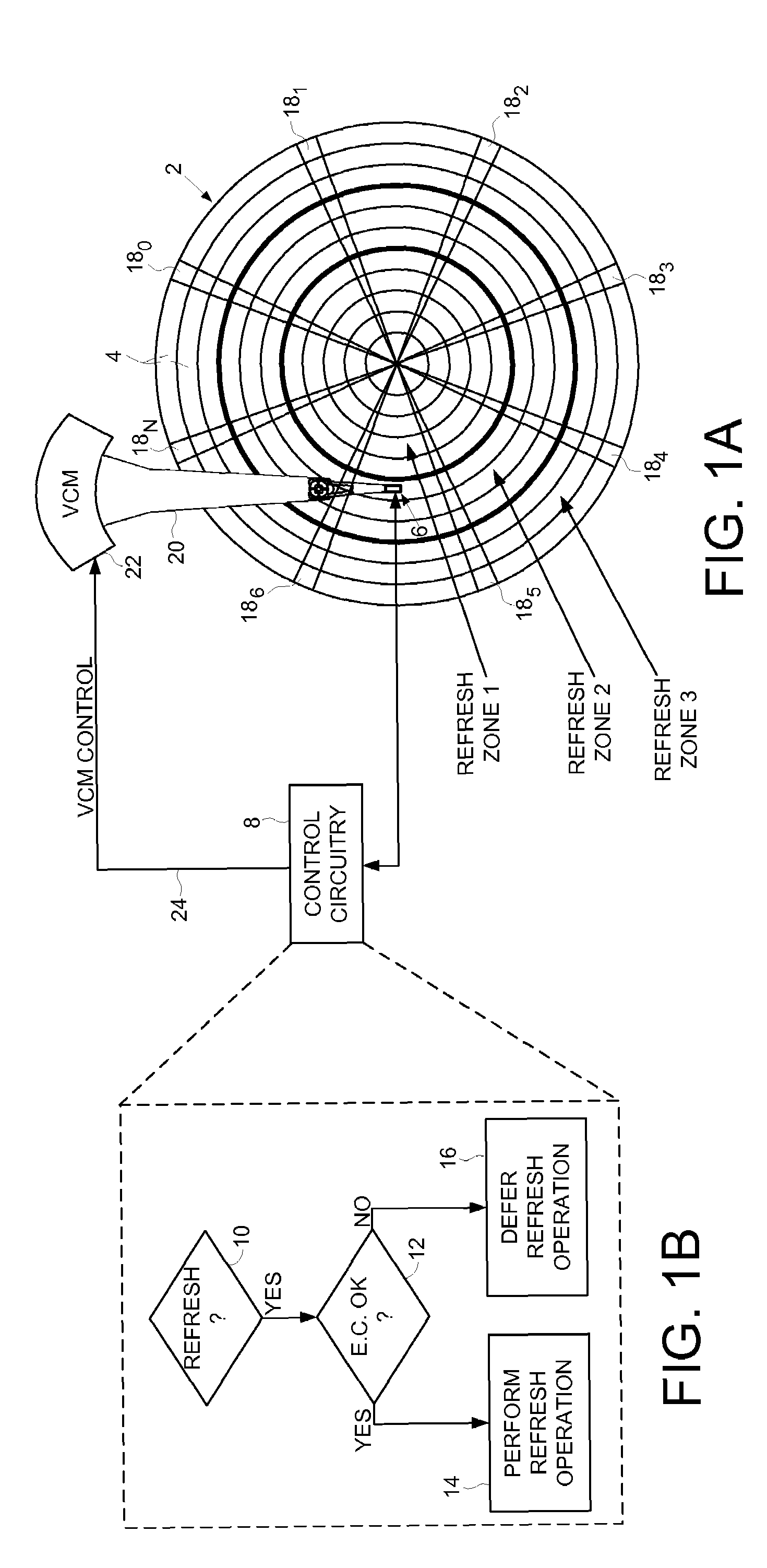 Disk drive deferring refresh based on environmental conditions