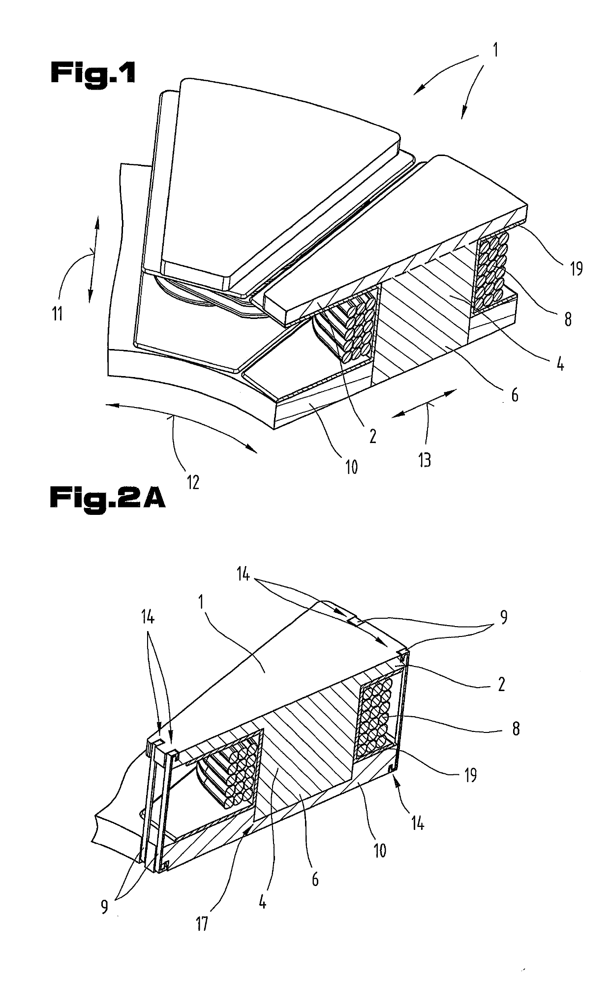 Stator arrangement for an axial-flow machine