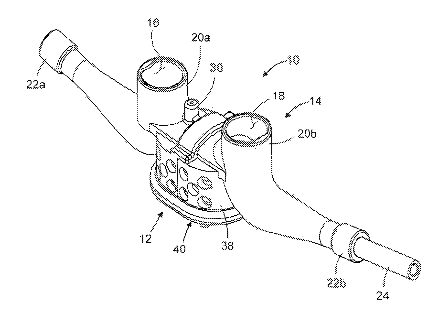 Ventilation mask with integrated piloted exhalation valve and method of ventilating a patient using the same