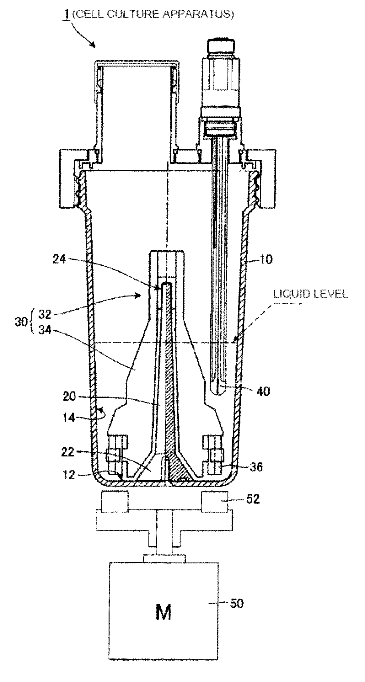 Cell culture apparatus and cell culture method using the same