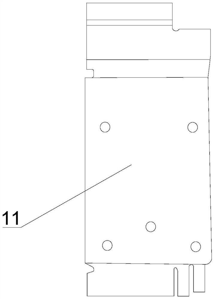 Chip failure positioning method and clamp