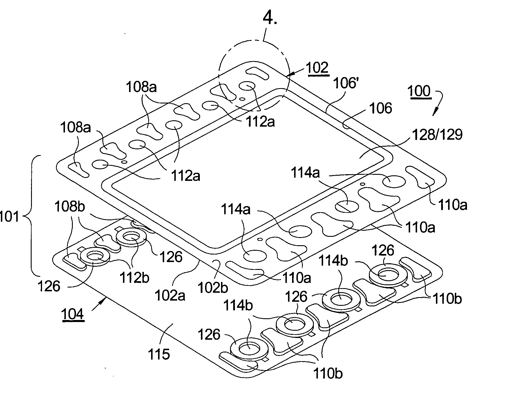 SOFC assembly joint spacing